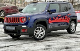 Jeep Renegade 2017г. Синий 122 тыс.